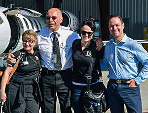 Latitude Air Pilots and staff
