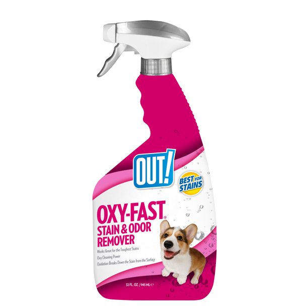 OUT! Oxygen Activated Pet Stain & Odor Remover, 32 oz