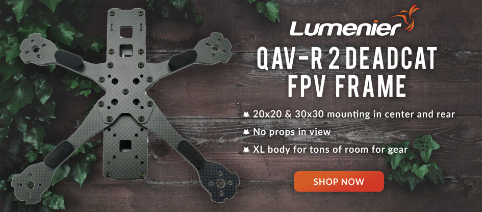 Lumenier QAV-R 2 Deadcat Frame