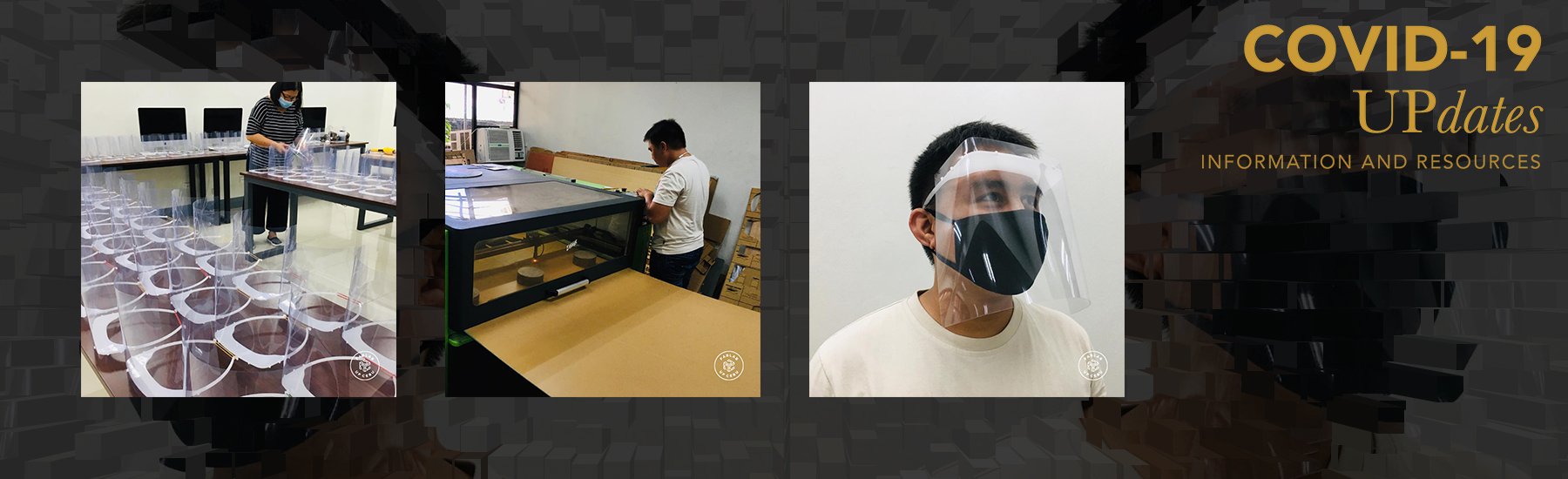 UP Cebu FabLab creates face shields for frontliners against COVID-19