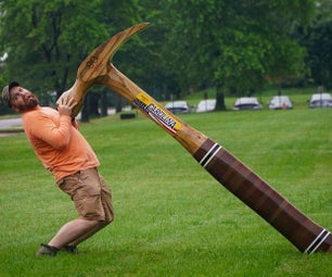 Giant Wood Hammer