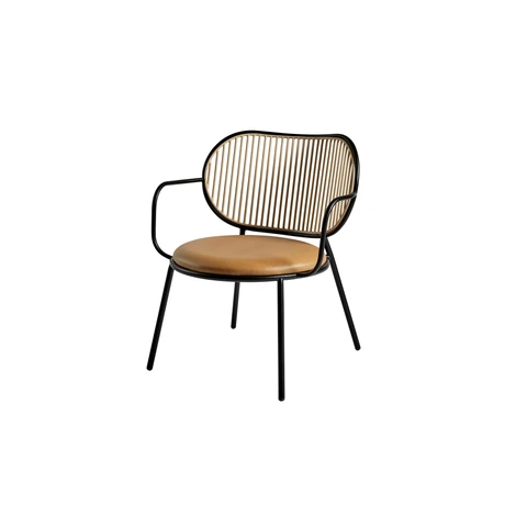 Piper Lounge Chair - Upholstered Seat