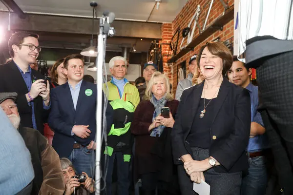 Ms. Klobuchar has tried to present her campaign image as “Minnesota nice,” touting an affable Midwestern common sense.