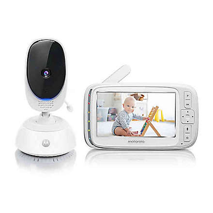 save $20 Motorola® 5-Inch Video Baby Monitor with Remote Pan Scan, ends 4/4!. Shop Now