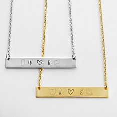 Close at Heart Never Apart Necklace Set