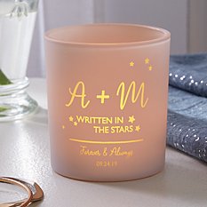 Written In the Stars Engraved Candle