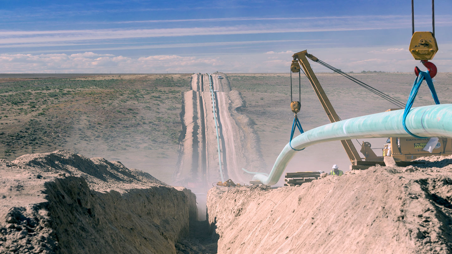 Roadrunner pipeline construction