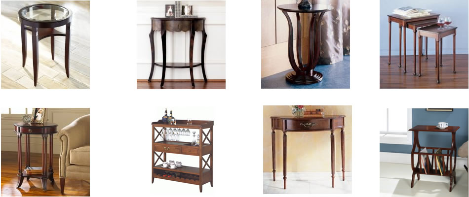 Cherry Accent Tables
