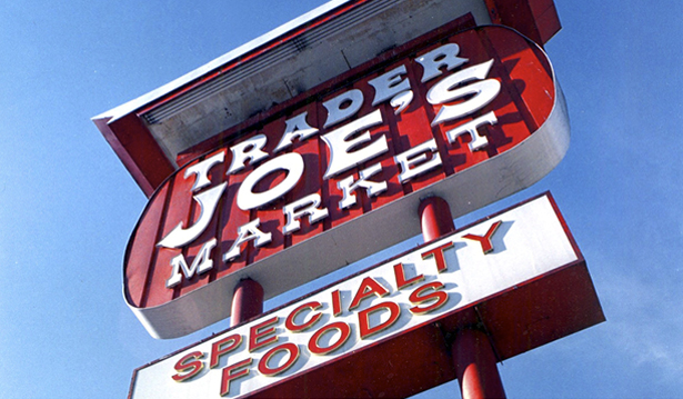 Trader Joes Market Specialty Food Sign