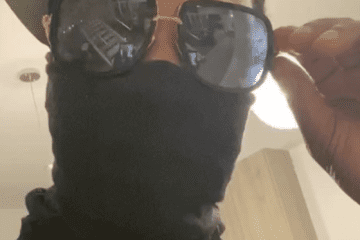 T.I. Mask Sun Glasses kids gun violence