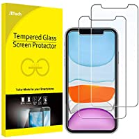JETech Screen Protector for iPhone 11 and iPhone XR 6.1-Inch, Tempered Glass Film, 2-Pack