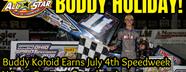 Buddy Kofoid earns July 4th Speedweek victory over...