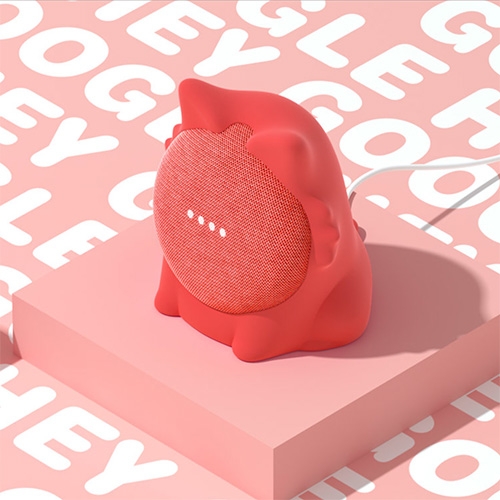 Odd-on Industries just launched Caat - a cute cat shaped silicone skin for your Google Home Mini.