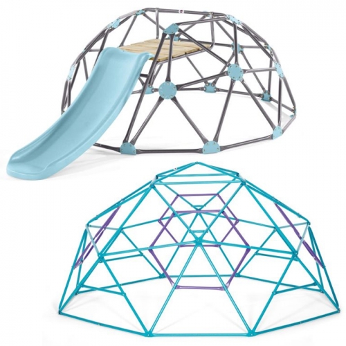 Plum Play Phobos Metal Climbing Dome and Large Climbing Dome with a SLIDE!