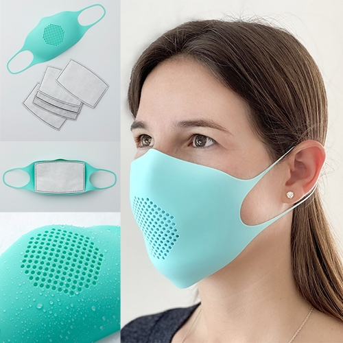 GIR (Get It Right - maker of our favorite silicone ladle) is making reusable silicone face masks with disposable filters. Silicone masks can be sterilized in a microwave, autoclave, dishwasher, oven, or boiled stovetop.