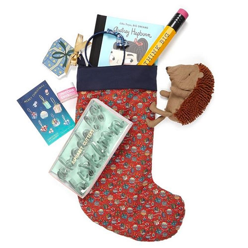 Little Liberty Filled House of Gifts Christmas Stocking 2019 - three adorable stockings from Liberty London filled with a great curation of goodies!