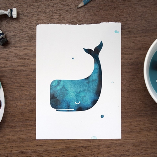 The WHALE CHALLENGE! From Two Thirds... here's one from their Creative Director (and a NOTCOT fave) Emil Kozak.
